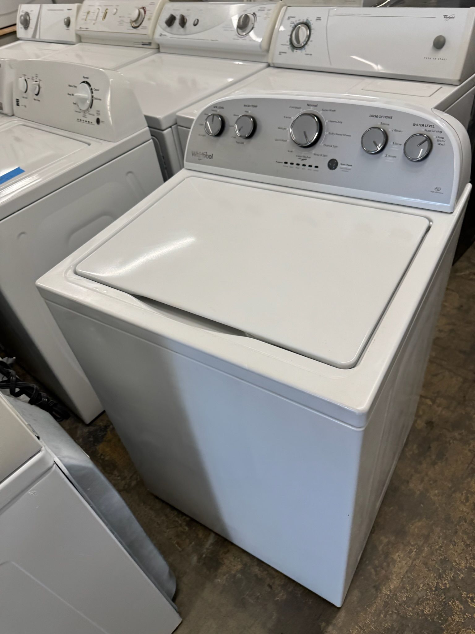 Used Whirlpool Washer with Warranty