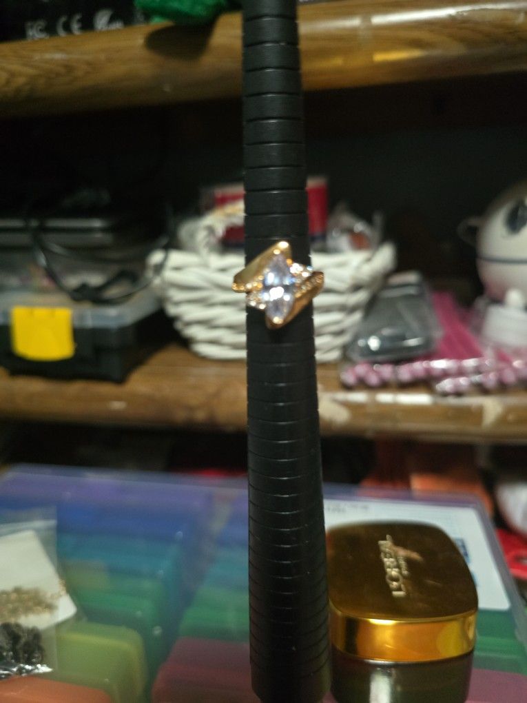 Size 6 1/2 Marquise Cut Dinner Ring