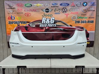 2022 2023 2024 2025 HONDA CIVIC HATCHBACK REAR BUMPER COVER ORIGINAL USED