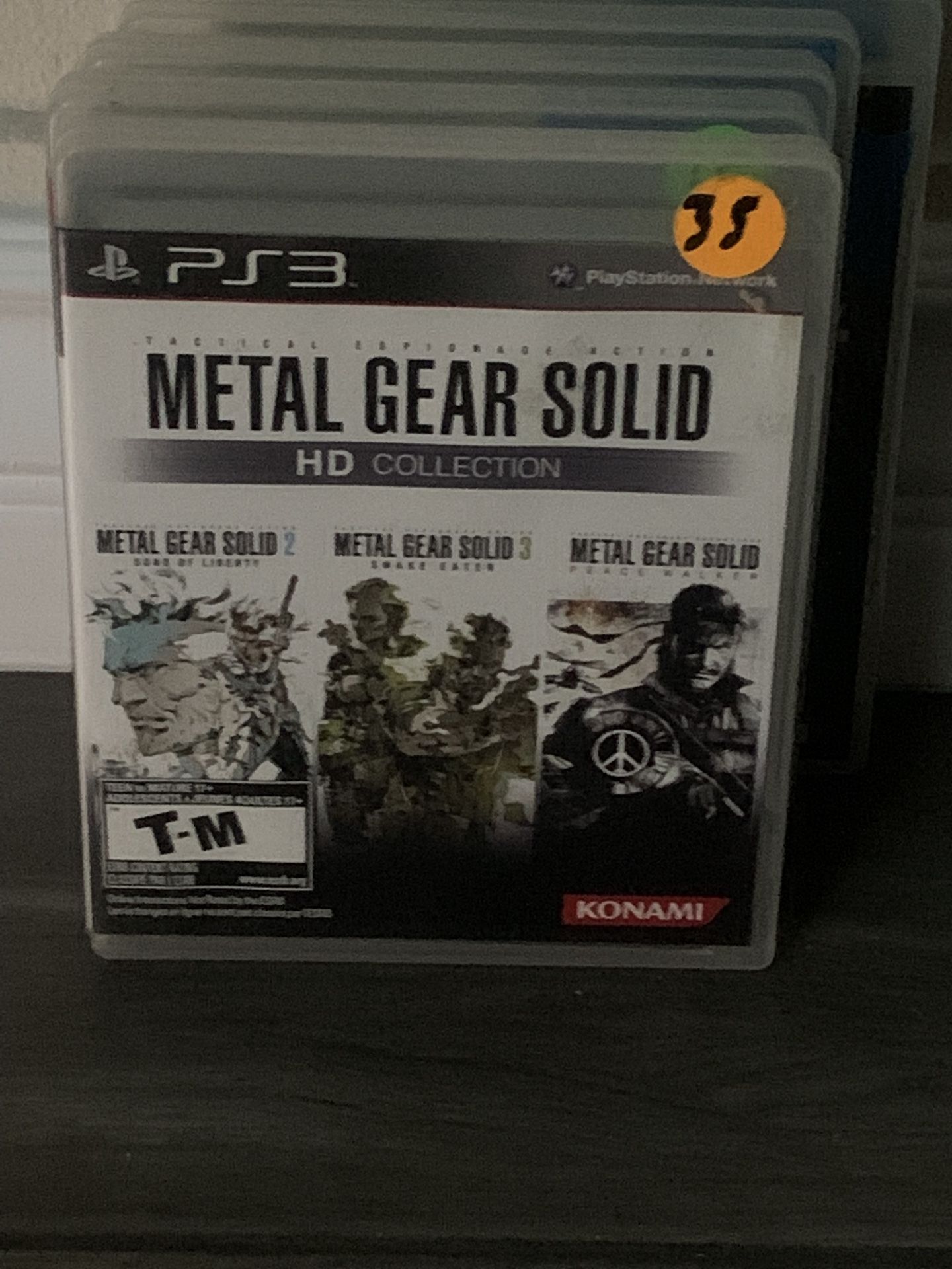 Metal Gear Soild HD Collection PS3