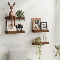 Walnut Floating Shelves 4x