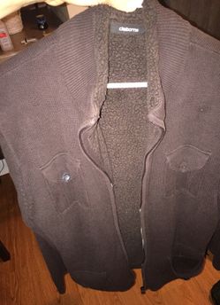 Warm extra soft Claiborne jacket