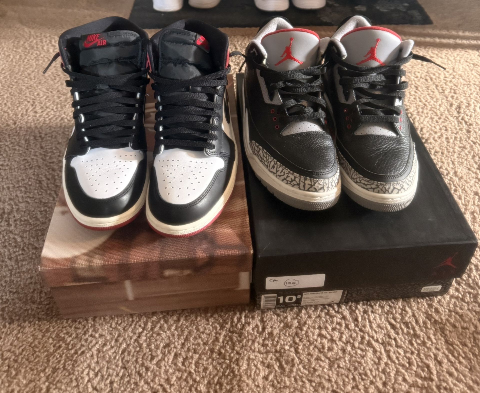Air Jordan Retro 1s / 3s