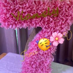 Piñatas números color a tu elección💕