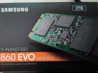Samsung 860 EVO 2TB SATA M.2 SSD