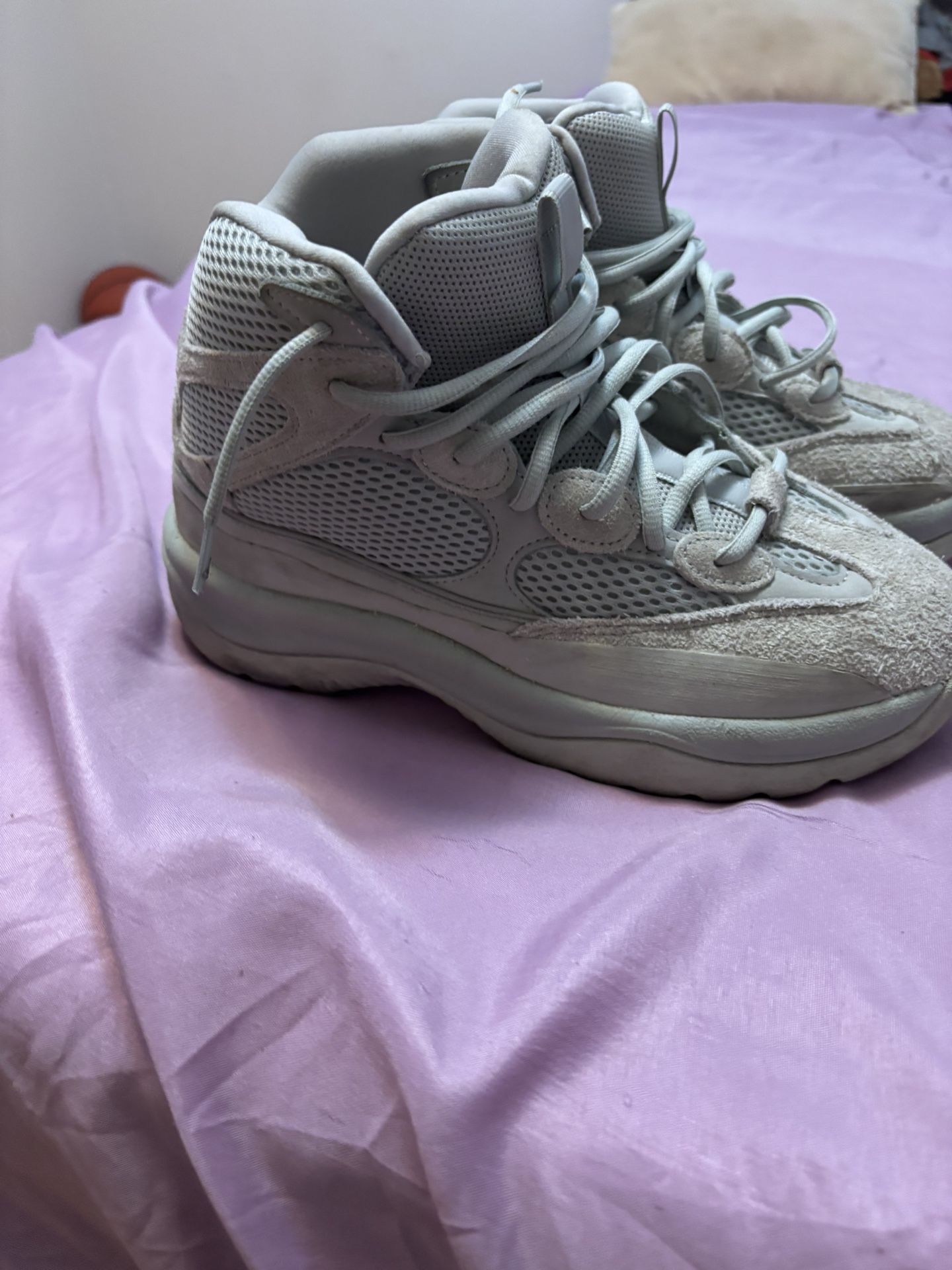 Teal Yeezy Boots Size 8.5 Fits Like An 7.5