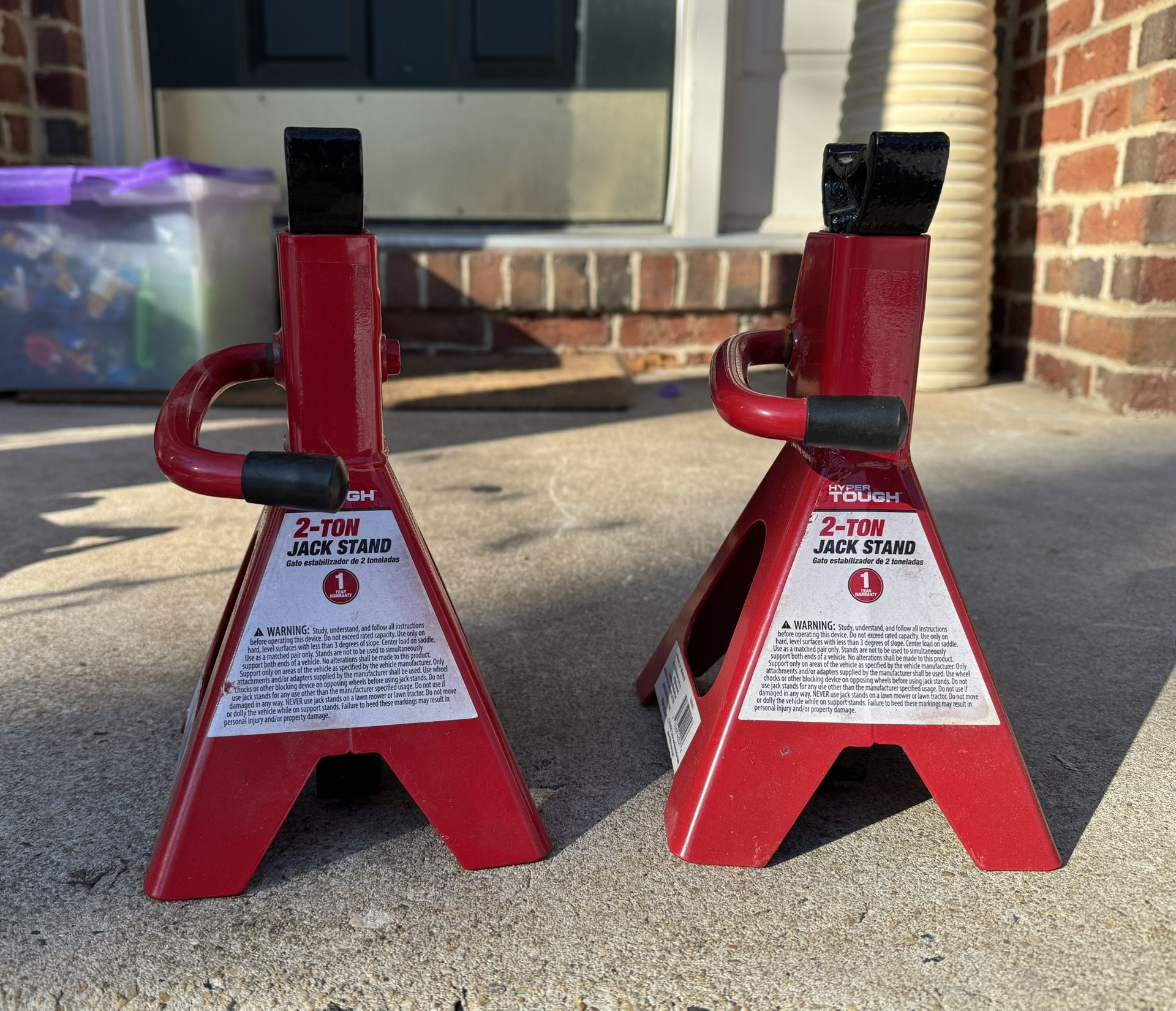 Hyper Tough 2-Ton Jack Stands