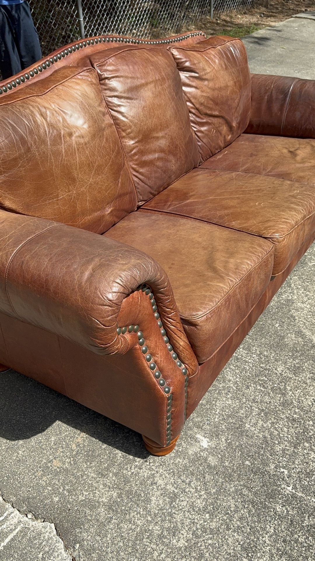 Vintage Premium Leather Sofa