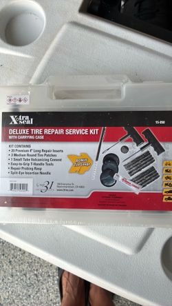 Deluxe tire Repair kit