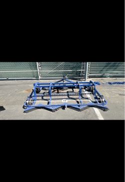Arena groomer field rake towable