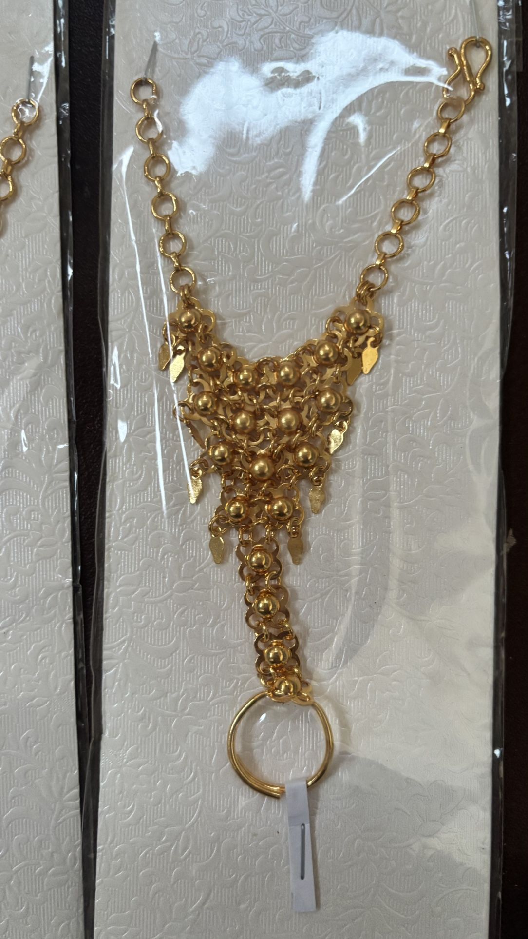Haathphool/Kids Bracelet With Attached Adjustable Ring
