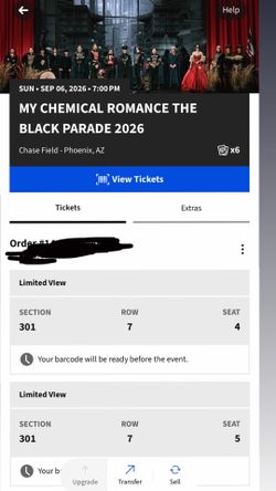 My chemical romance phx tickets
