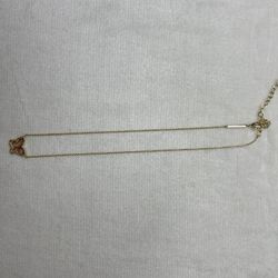 Pink butterfly Kendra Scott Necklace