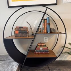 Circular Shelving Unit - Three Shelves 