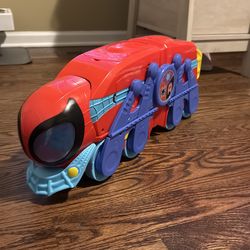Spiderman car carrier playset