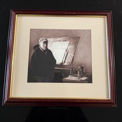 Photograph Mid-Century Men In The Studio, Signed By Artist Numbered 20/100