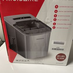 Frigidaire Stainless Steel Ice Maker