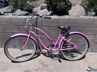 Pink Electra bike