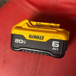 DeWalt 20v 6amp Battery New 