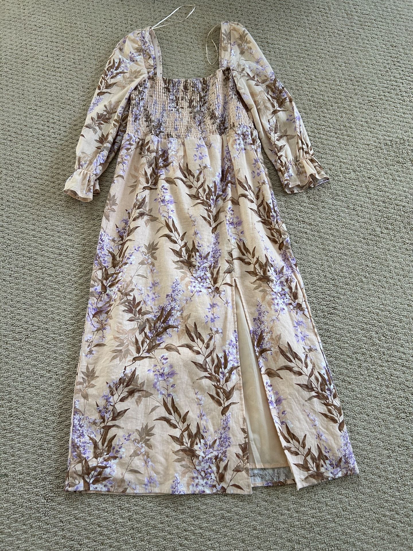 Floral off Pink Women’s Dress 