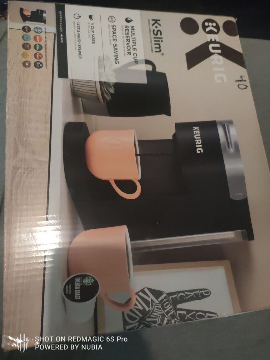 Keurig K Slim Black Coffee Maker