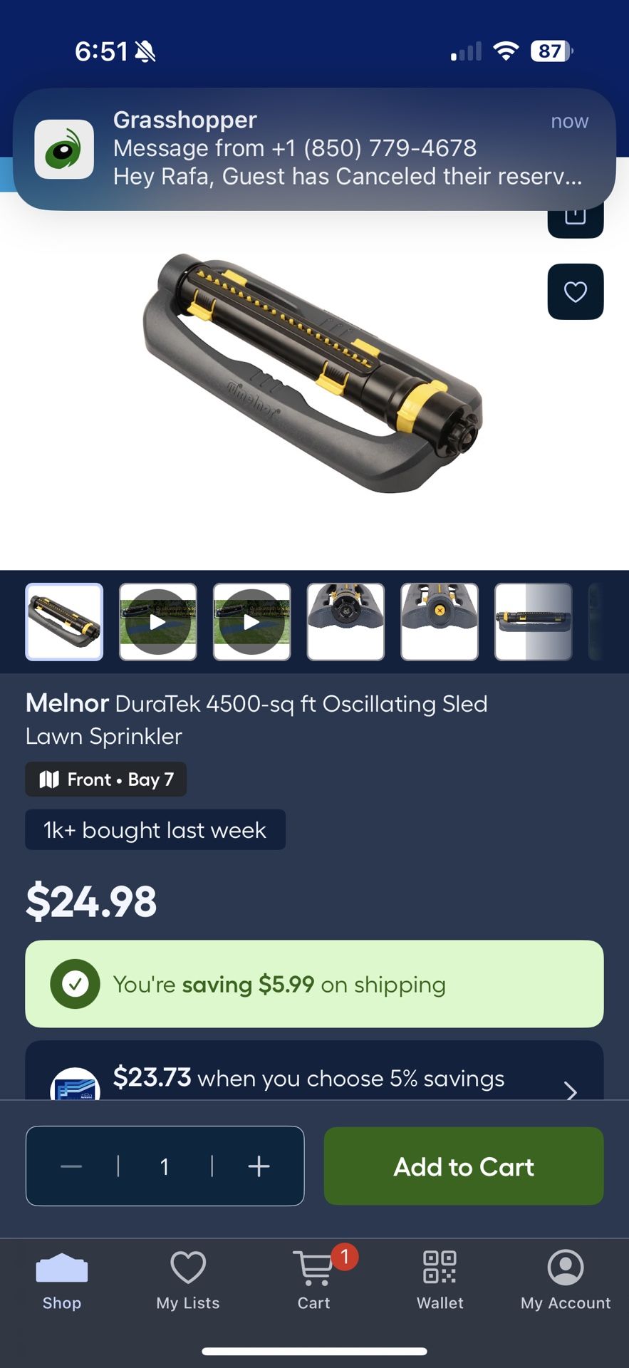 Melnor Sprinkler