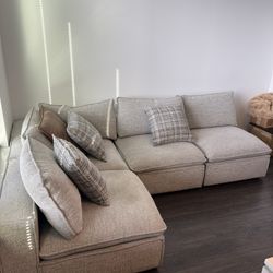 Gray Sectional Couch