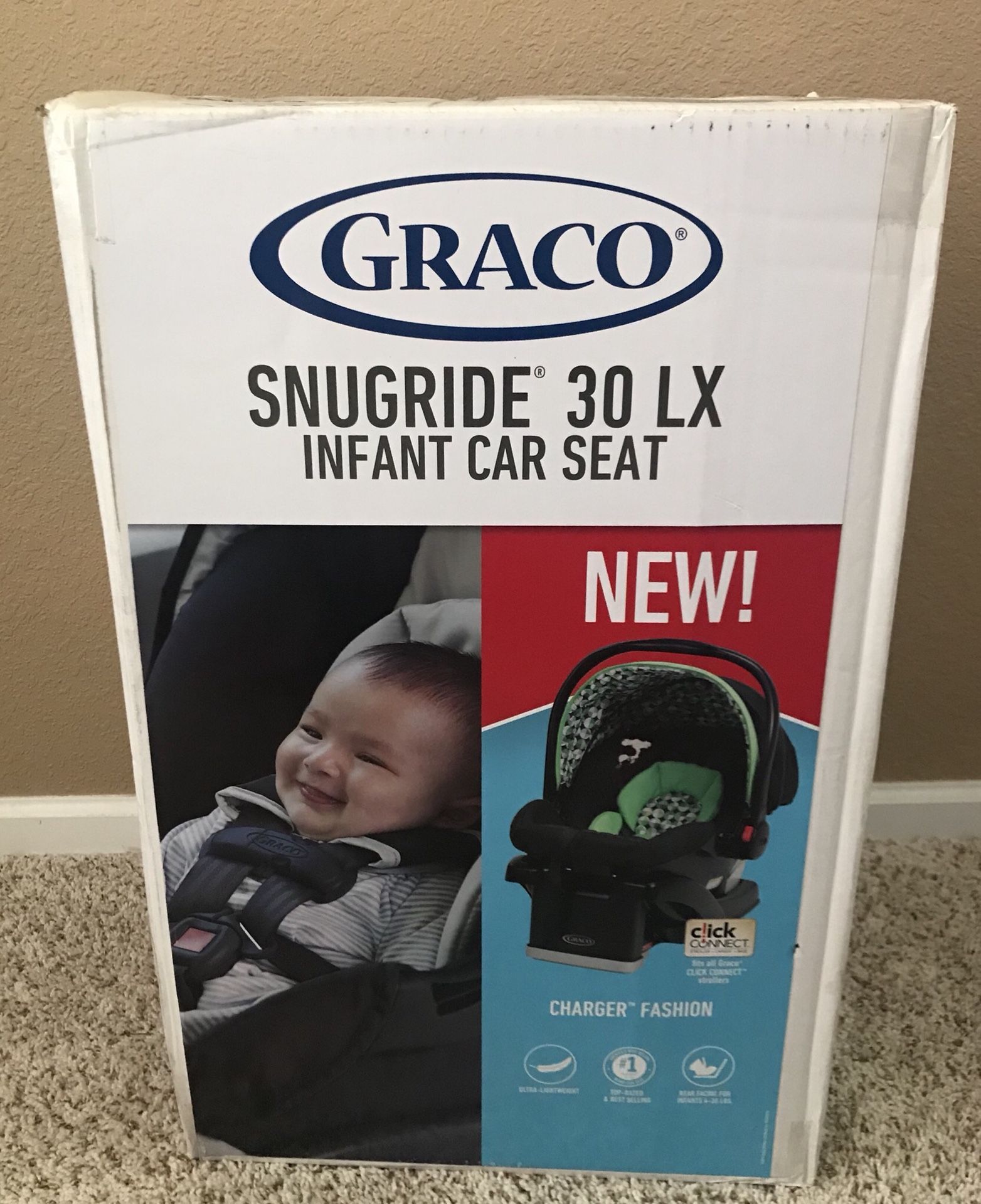 NEW Graco Snugride 30 LX Infant Car Seat