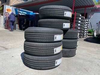 225-65-17 Tires 650$ Installed get free alignment