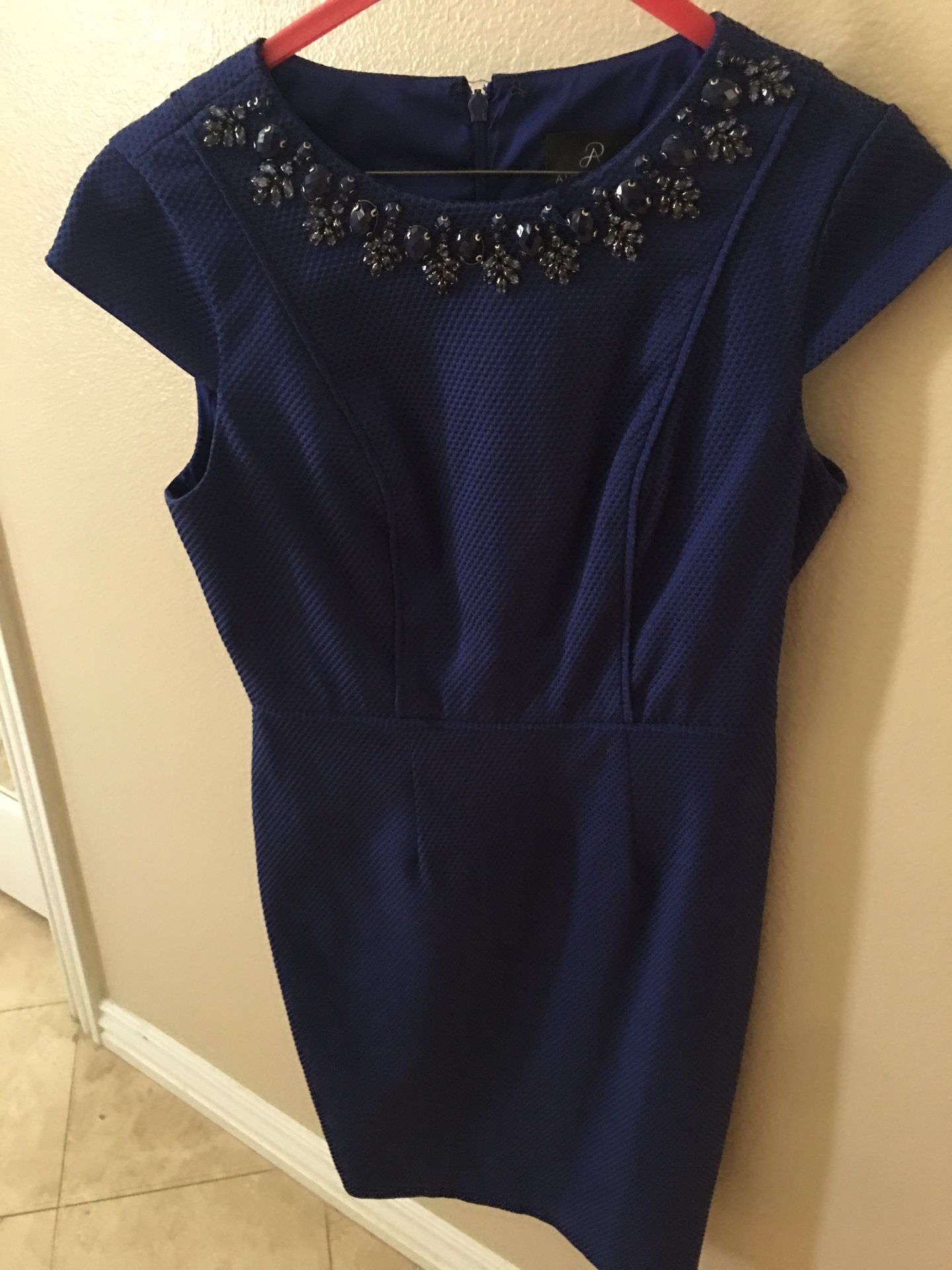 Adrianna Papell 2P Blue Cocktail Dress