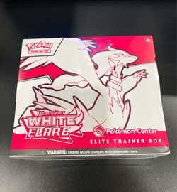 Pokemon Center White Flare Elite Trainer Box