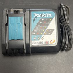 Makita Battery Charger DC18RC Li-ion Power Tools Working Tested & Working