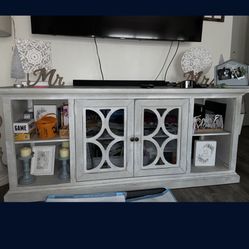 Light Grey Entertainment Stand/Center