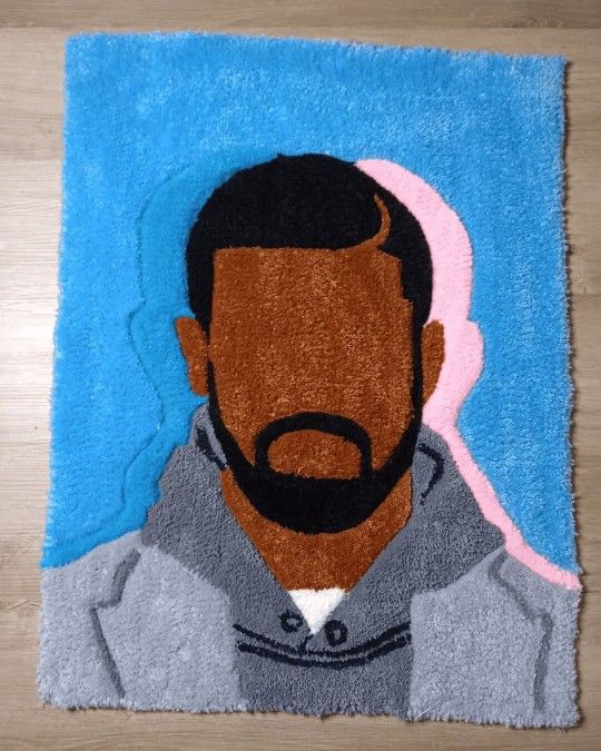 Abstract Drake Rug