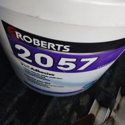 flooring white small light blue spots 