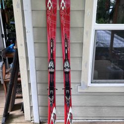 Volkl UNLIMITED AC4 All-Mtn Skis 170cm with Marker iPT Motion adjust  Bindings