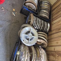 Lancer Cross Bar Hubcaps