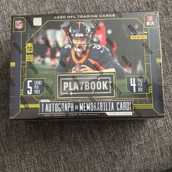 2020 Panini Playbook Factory Sealed Football Mega Box Joe Burrow Justin Herbert