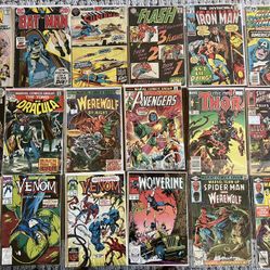 Vintage Comic Book Collection - Marvel - Spider-Man - Batman - Superman