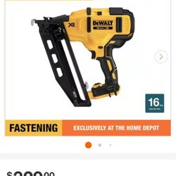 16g Dewalt Brad Nailer 