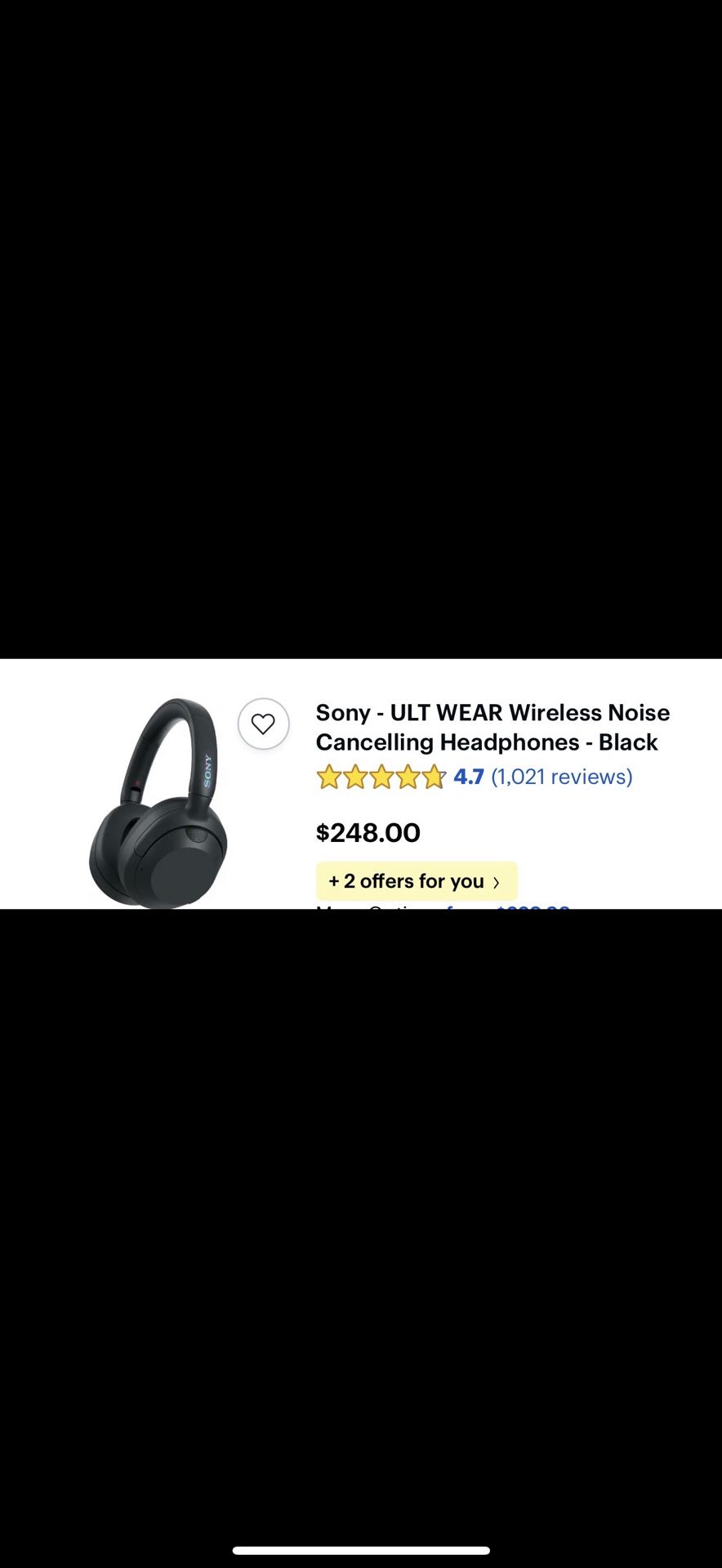 Sony ULT headphones
