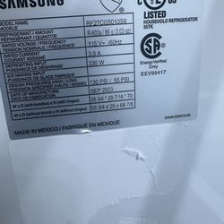 Refrigerador Samsung Silver 36 De Ancho 
