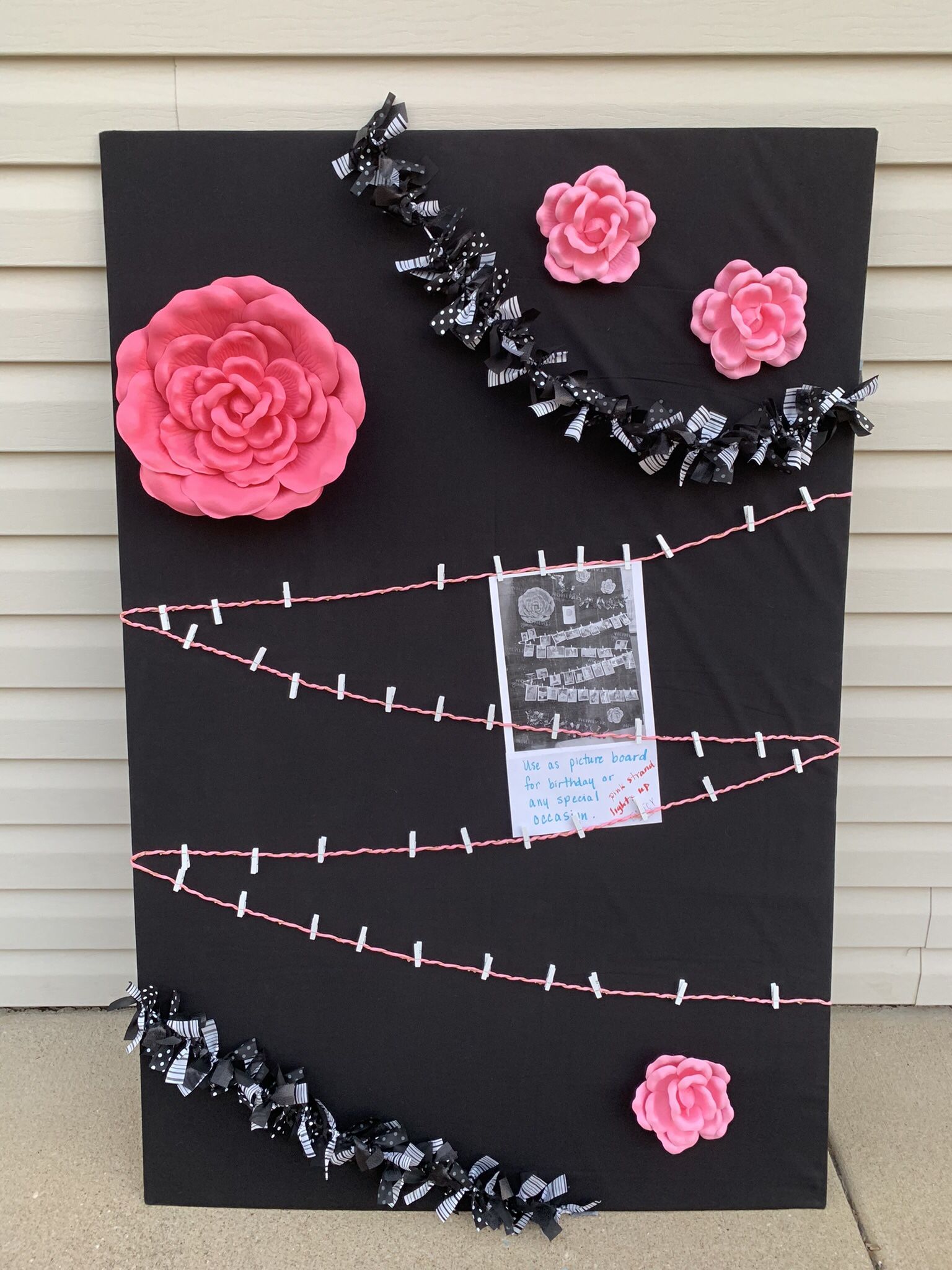 Special Event Picture Board Lights Up
