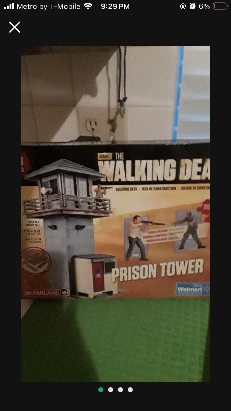 Walking Dead Mega Bloks Prison