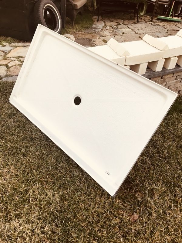 Fiberglass shower pan 3x5