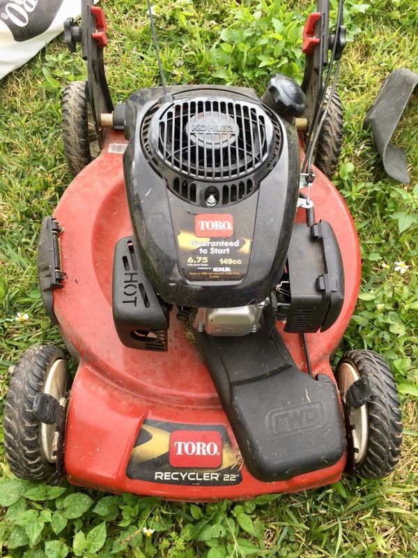 Toro Recycler 22” Lawn Mower (6.75 149cc)