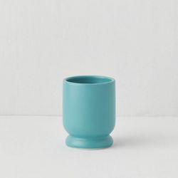 NWT Urban Outfitters Frankie Mini Planter Green Turquoise Ceramic Pot Cup 
