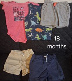 18 MONTHS BOY SUMMER CLOTHES (ROPA PARA NIÑO TALLA 18 MESES)