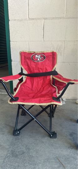 49ers toddler camping chair