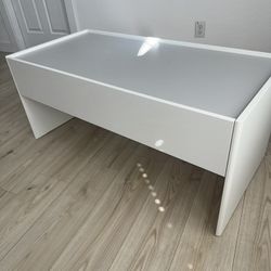 Kids storage Table With Drawers